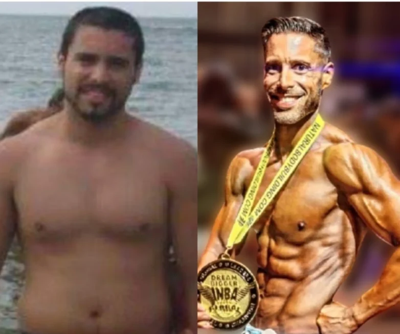 El cambio de Daniel Cánovas: antes y campeón del mundo