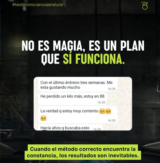 Mensaje de un alumno: no es magia, es un plan que sí funciona